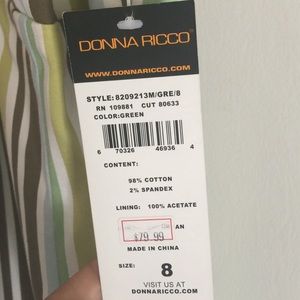 COPY - Multi stripe halter dress